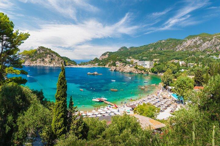 Shared Shore Excursion at Paleokastritsa Beach and Corfu Old Town