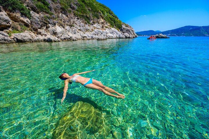 Shared Shore Excursion at Paleokastritsa Beach and Corfu Old Town