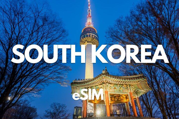 South Korea Data eSIM: 0.5GB/day to 30GB-30Days(Instant Delivery)