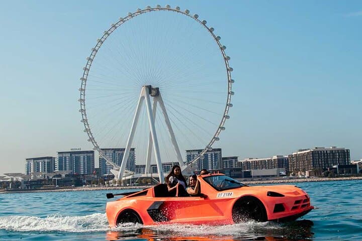 Dubai Jet Car and Self Drive Tour with Private Transfer
