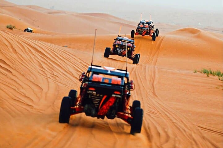 Dune Bashing with Dune Buggy Ride for 30 minutes in Desert Dubai