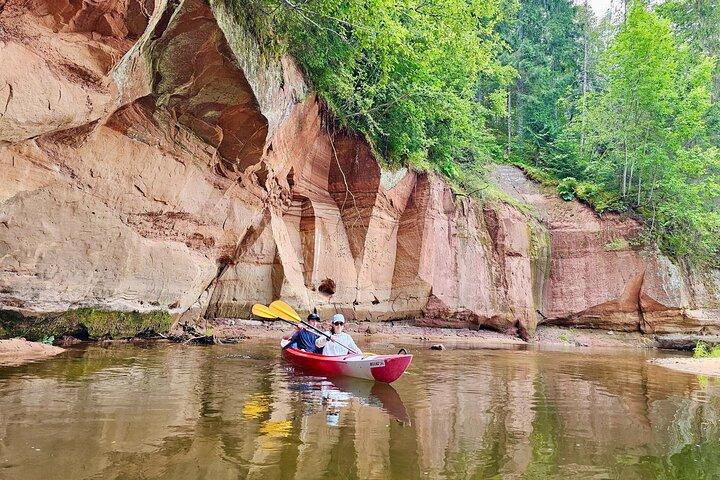 One-Day Kayaking Trip in Gauja River Valley