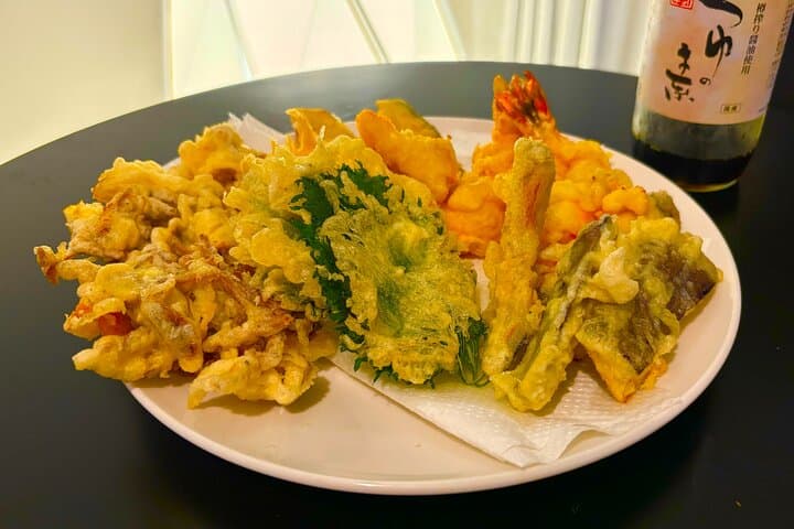 Family Friendly Osaka Tempura Cooking Class