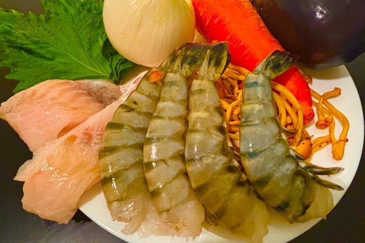 Family Friendly Osaka Tempura Cooking Class