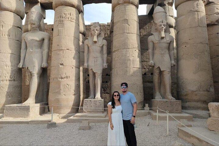 Luxor East Bank Hot Air Balloon Temples Museums and Felucca