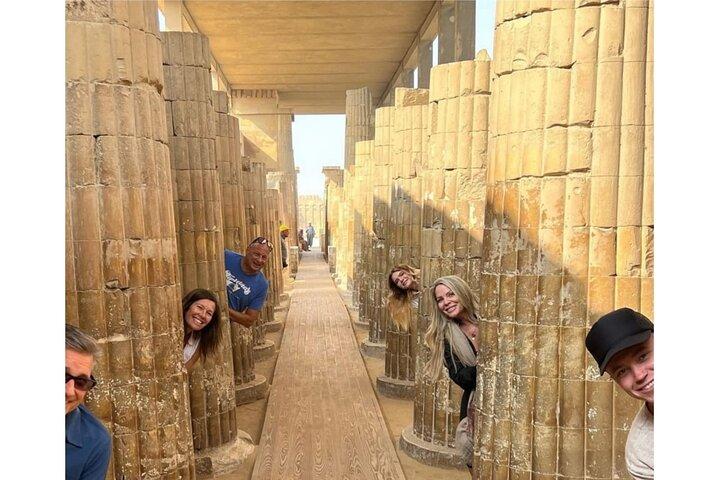 Guided Day Tour to Giza Pyramids , Dahshur, Sakkara and Memphis