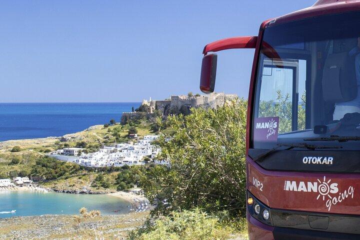 From Rhodes: Easy Morning Transfer to Lindos & 4 Hours Free Time