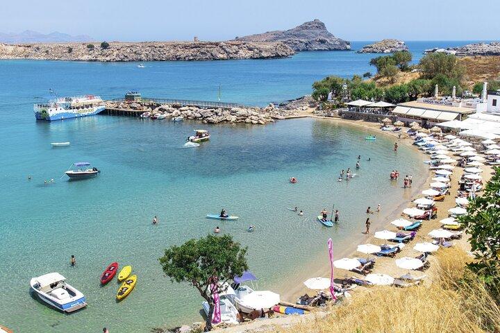 From Rhodes: Easy Morning Transfer to Lindos & 4 Hours Free Time