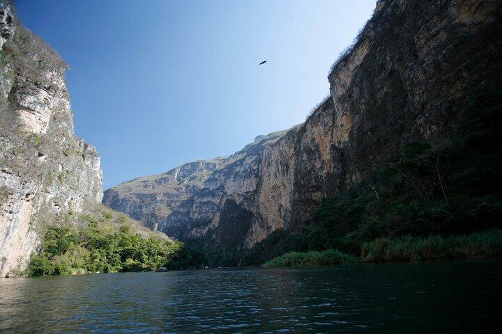 Boat ride through Sumidero Canyon and visit to Indian Villages