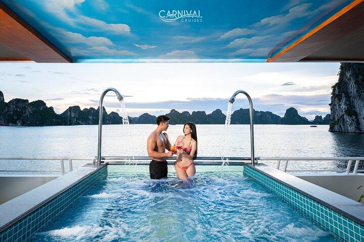 Carnival Cruise: Halong Luxury Cruise Day Trip -Swim, Kayak, Cave