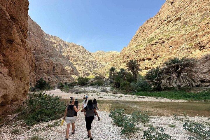 Private Day Trip to Wadi Shab, Fins Beach & Bimmah Sinkhole