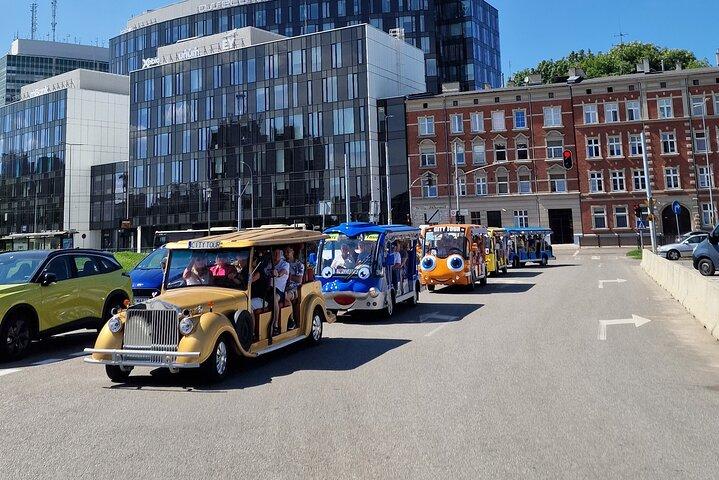 Gdansk City Tour Sightseeing by Golf Cart Shared or Private