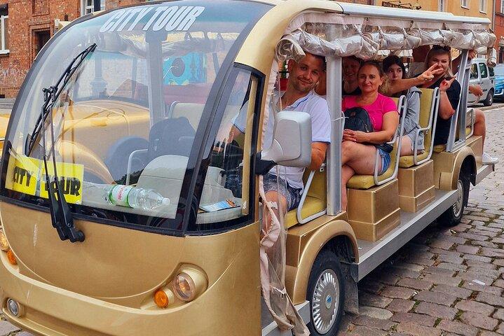 Gdansk City Tour Sightseeing by Golf Cart Shared or Private
