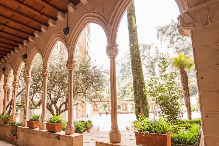 Montserrat with Black Madonna & Medieval Winery with Tapas/Lunch