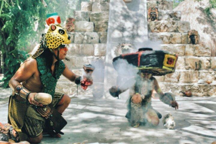 Island Tour in Cozumel, Mayan Show & Tacos