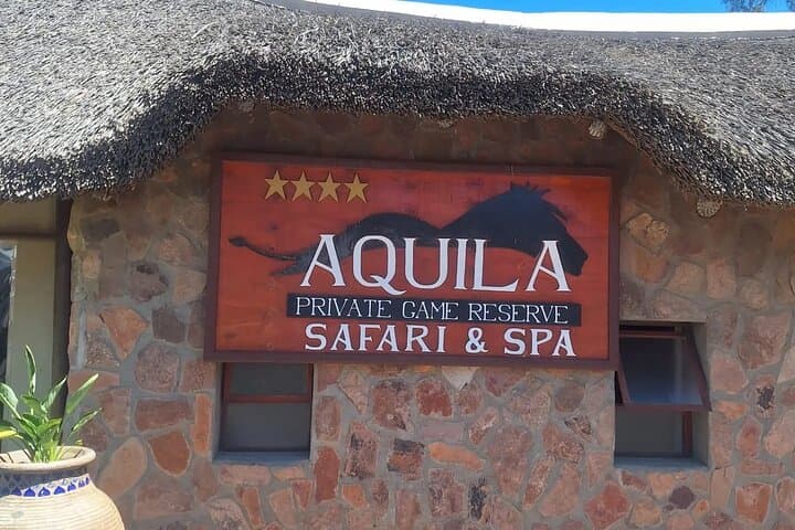 Aquila Safari, Lunch & Fairview wine Tasting with Tickets