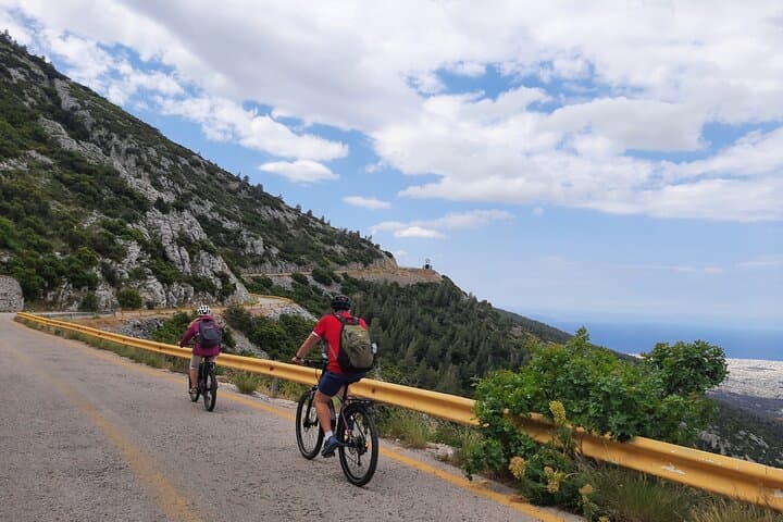 Athens E-Bike Guided Tour on Hymettus Mountain