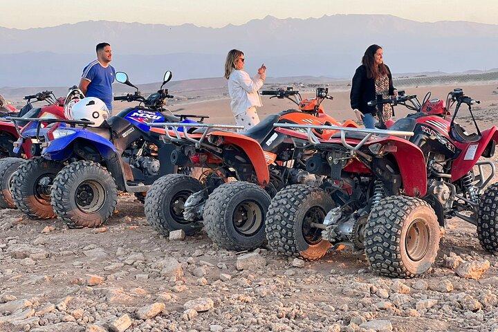 Desert Quad Biking and Lunch Experience in Agafay Desert