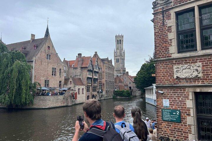 Ghent and Bruges of Belgium Full Day Private Tour from Paris