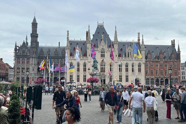 Ghent and Bruges of Belgium Full Day Private Tour from Paris