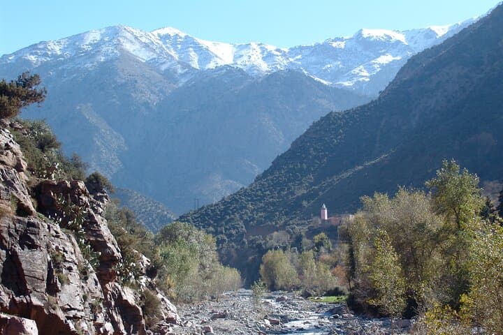 From Marrakech: Atlas Mountains, Ourika Valley & Waterfall