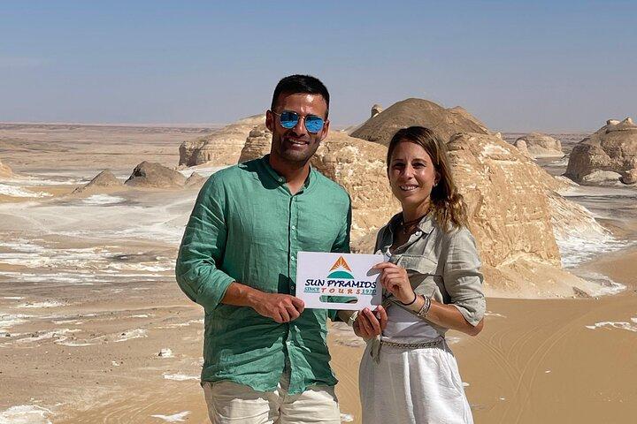 Day tour to White Desert and Bahariya Oasis Tour