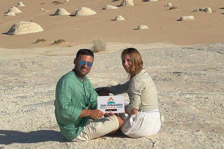 Day tour to White Desert and Bahariya Oasis Tour
