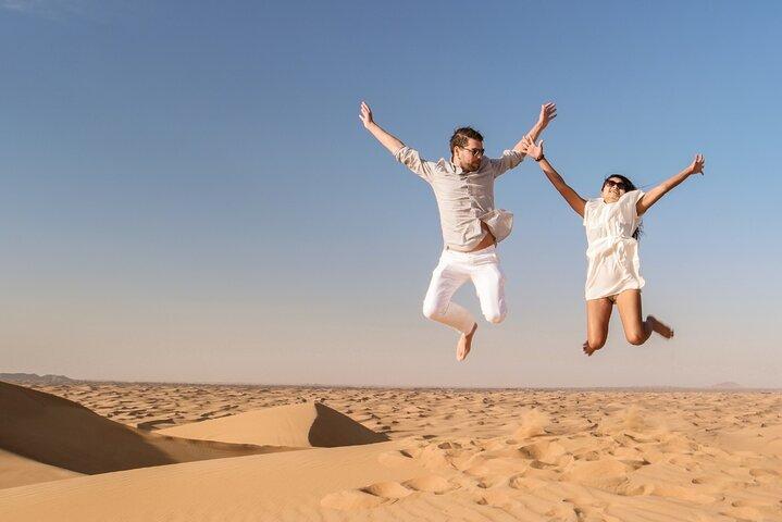 Exhilarating Desert Safari, Including BBQ Dinner from Dubai