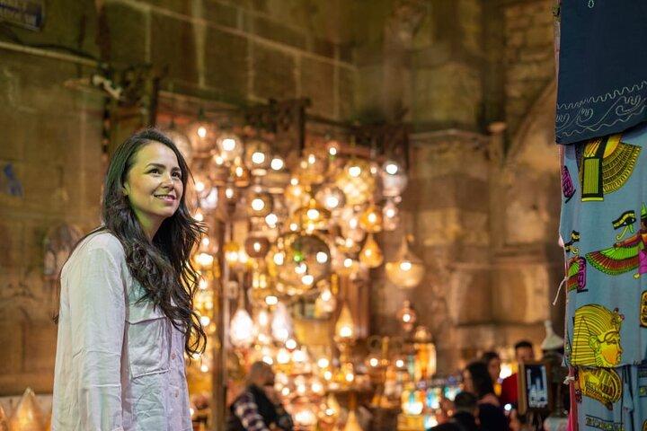 Khan Elkhalili Market Tour with Nile Felucaa Ride