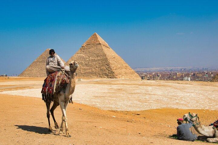 Half Day Giza Pyramids and Sphinx with Camel Ride