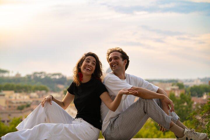 Rome Golf Cart Tour & Professional photoshoot