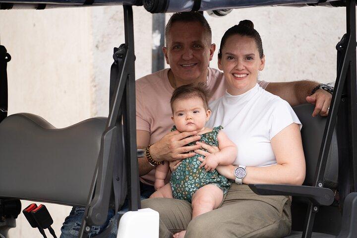 Rome Golf Cart Tour & Professional photoshoot