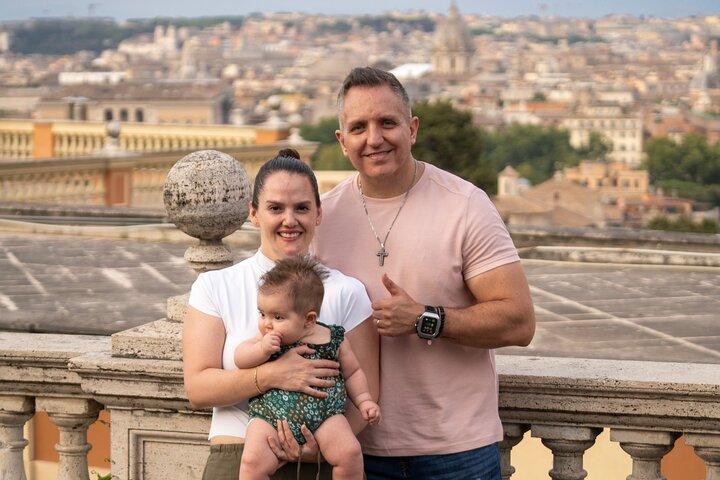 Rome Golf Cart Tour & Professional photoshoot