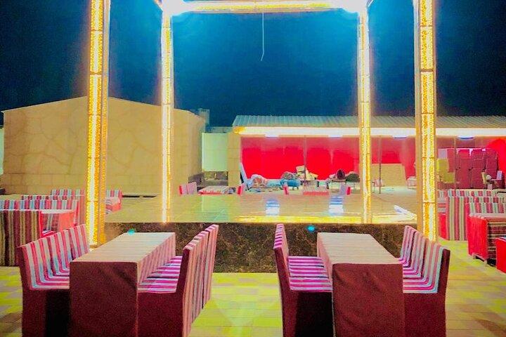 Private Premium Dubai Desert Safari with Camel Ride and Live Show