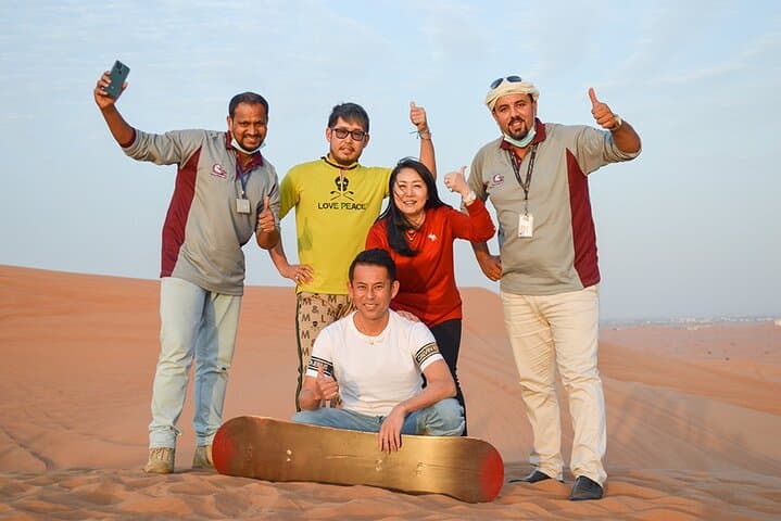 Full-Day Guided Red Dunes Desert Tour in Dubai with Camel Ride