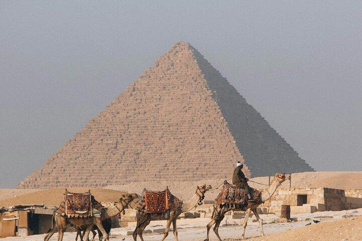 Half Day Giza Pyramids and Sphinx with Camel Ride