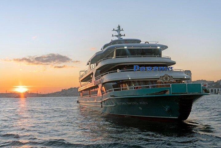 Bosphorus Dinner Cruise with Turkish Night Show Pick-up Drop-off