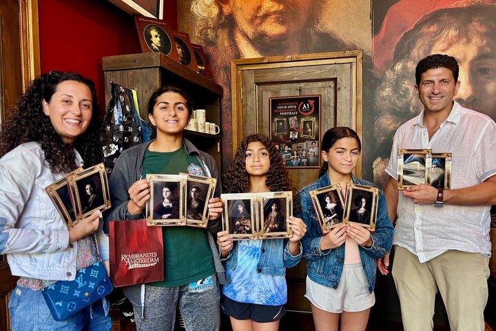 Van Gogh, Vermeer or Rembrandt Style Photo Souvenir