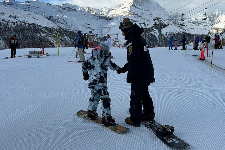 Private Snowboarding Lessons - 3 Hours Zermatt