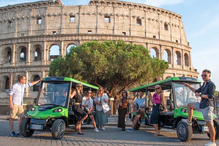 Ancient Rome Uncovered: Guided Golf Cart Experience
