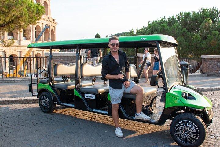 Glide Through Rome on a Golf Cart Adventure