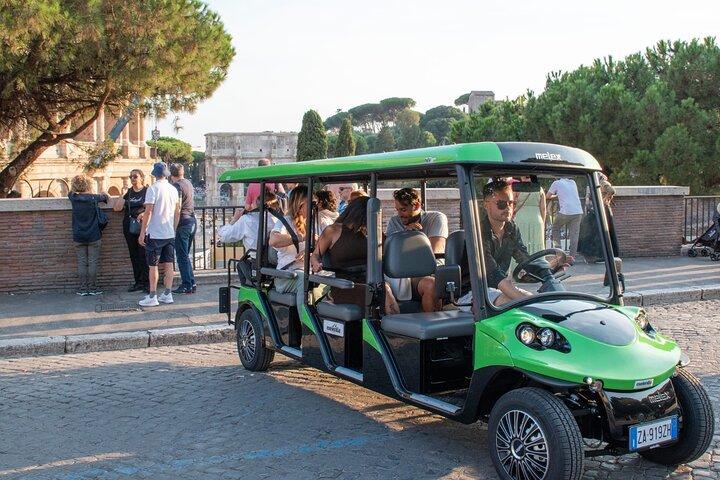 Glide Through Rome on a Golf Cart Adventure