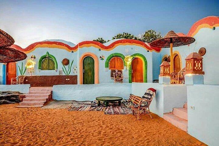 Nubian village and botanical Island with felucca ride