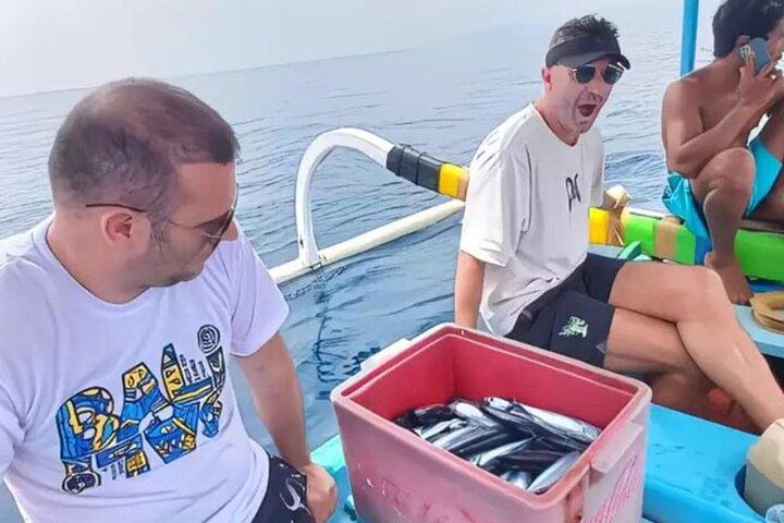Bali: Fishing trip & Blue Lagoon Snorkeling with Lunch