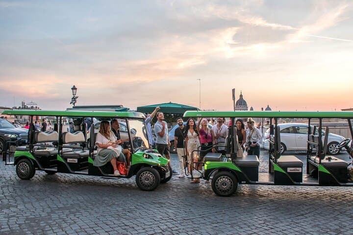 Ancient Rome Uncovered: Guided Golf Cart Experience