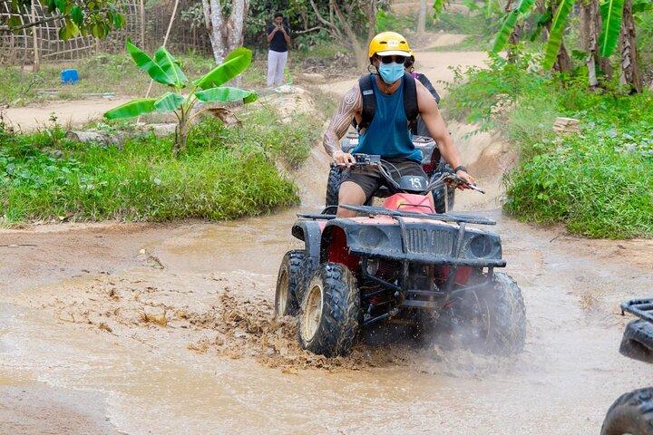 ATV Riding and Zipline Adventure Tour From Phuket