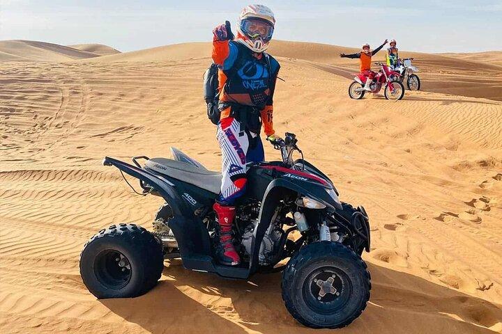 Quad Bike Dubai With Desert Safari, BBQ Buffet, Live Shows & More