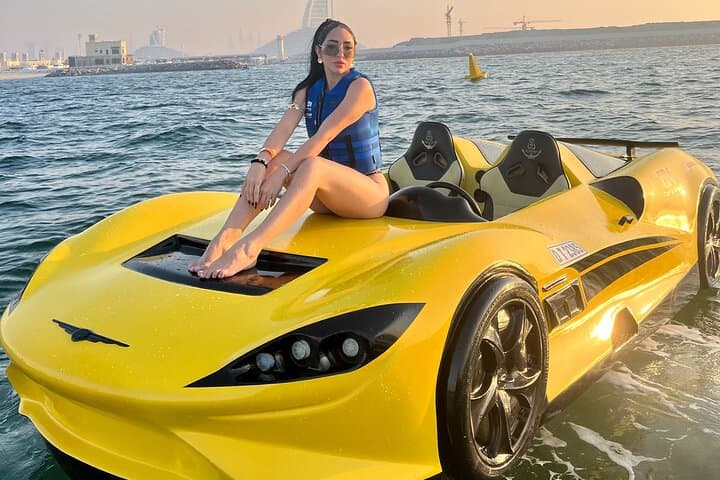 Dubai Jetcar Ride 30 Min + Burj Al Arab View + Free Snacks