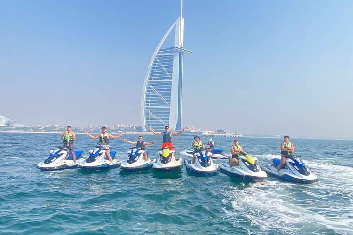 Dubai Jetski Tour of Burj al Arab and Burj Khalifa 45Min.