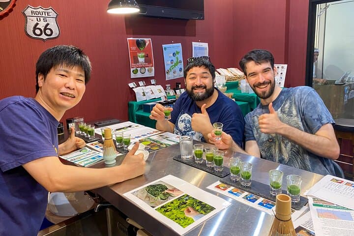Matcha Making Experience and Matcha Comparison in Tokyo